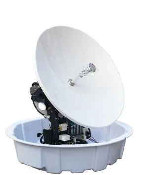 0,8 m Ku-frequentiebandschip-SOTM-antenne